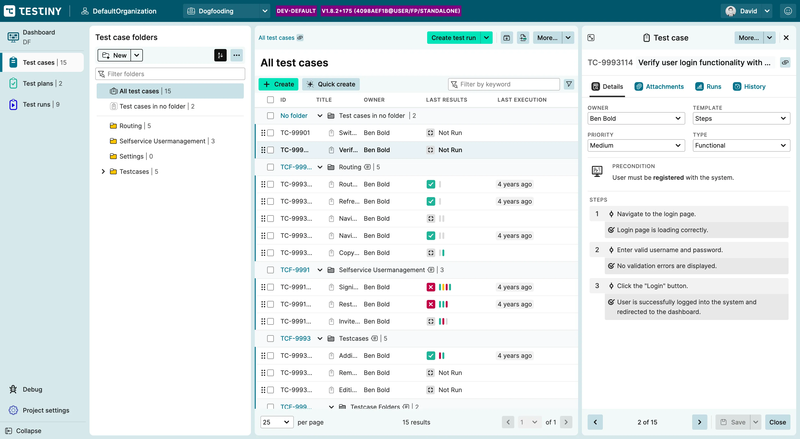 Testiny - See our tool in action