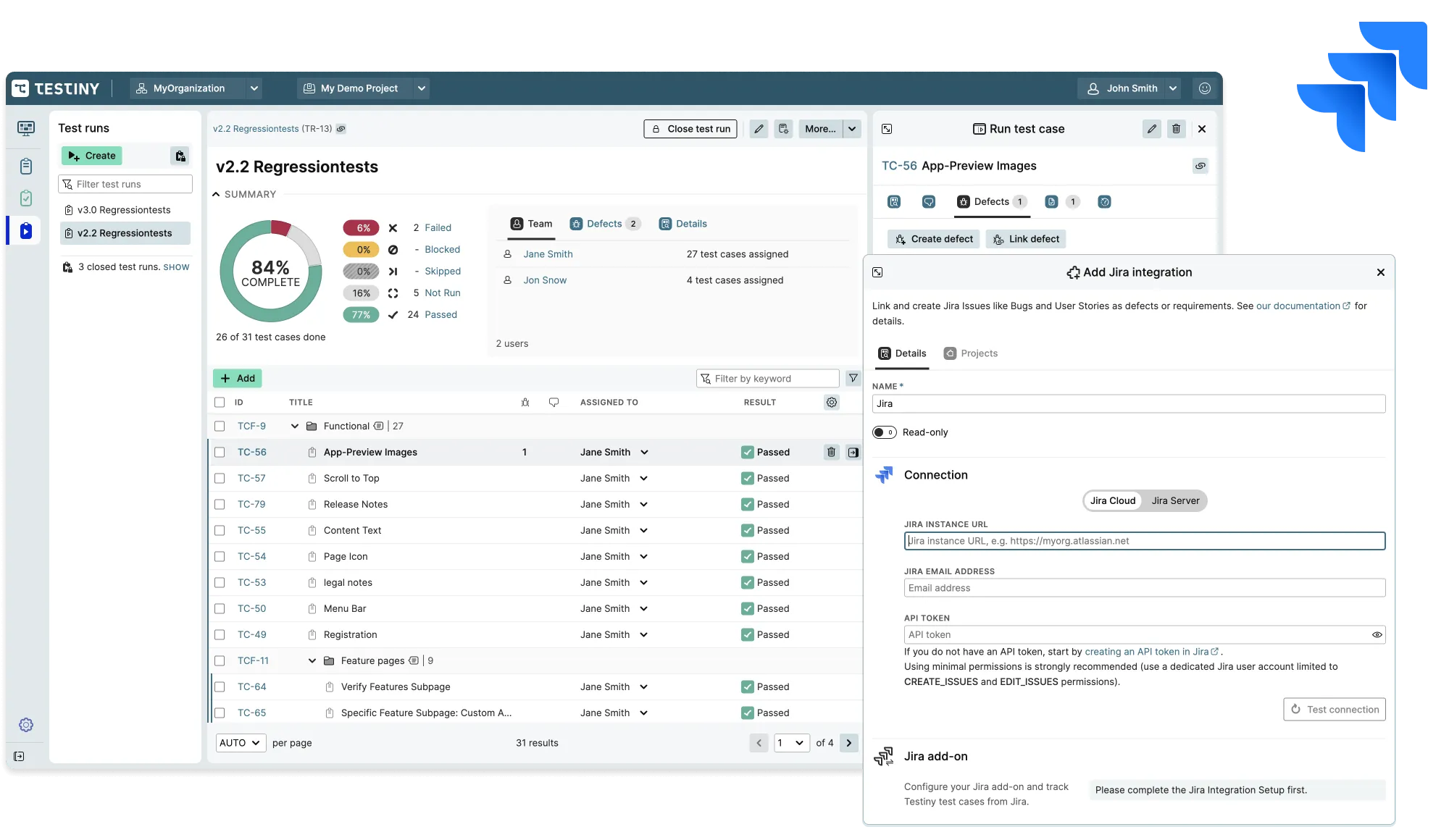 Jira Test Management Tool