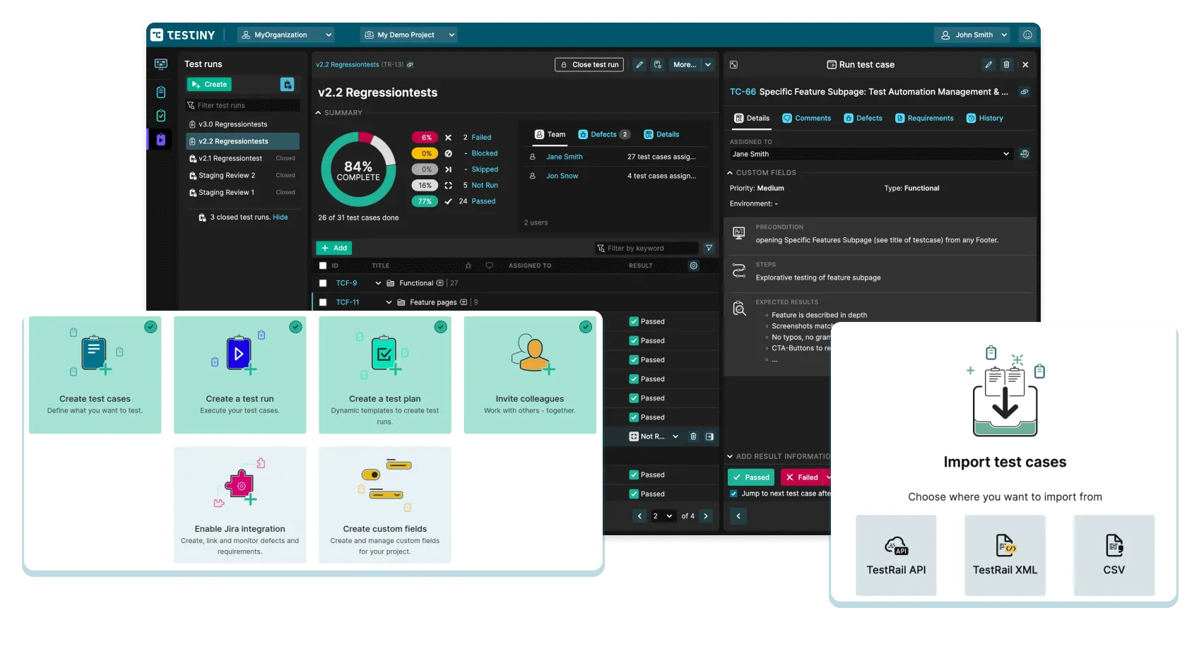 Testiny - See our tool in action