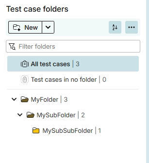 Hierarchically folder import