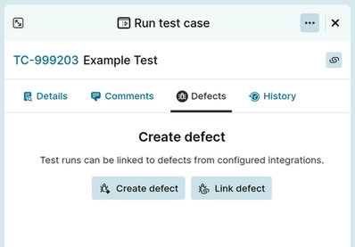 Defects — Initial view